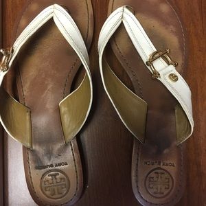 Size 10 Tory Burch sandals. GUC